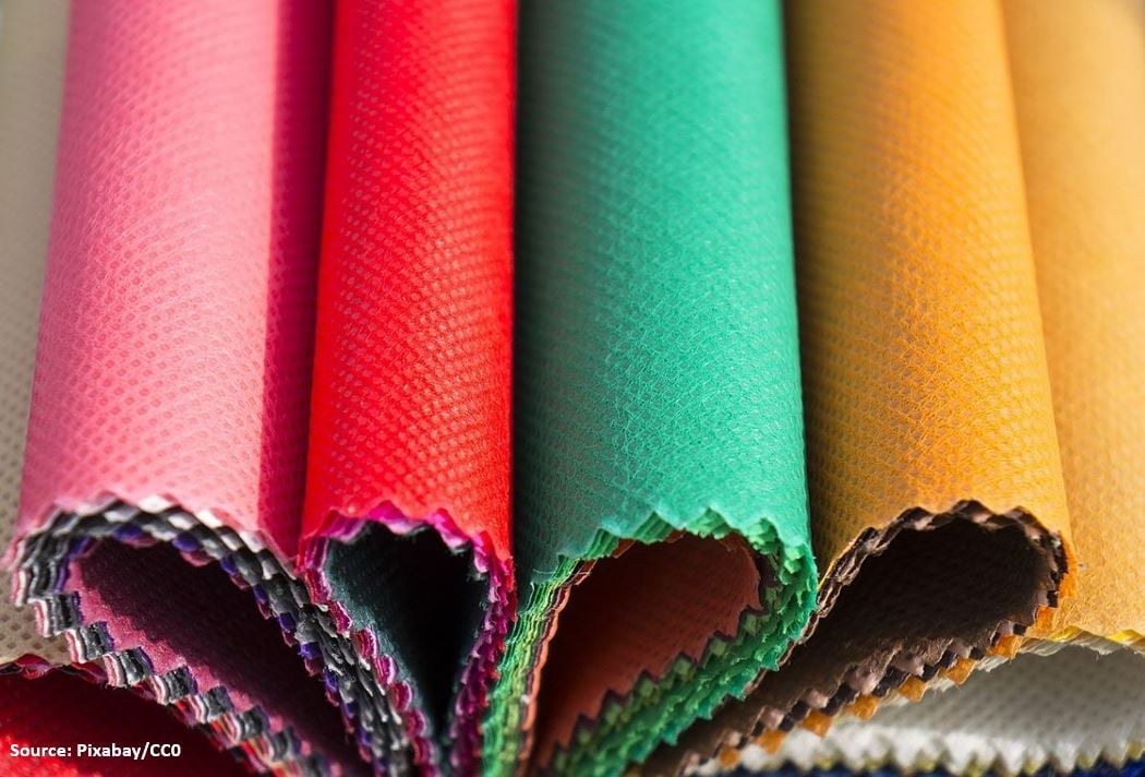 Polyester-based raw materials underpin production of colourful non-woven fabric