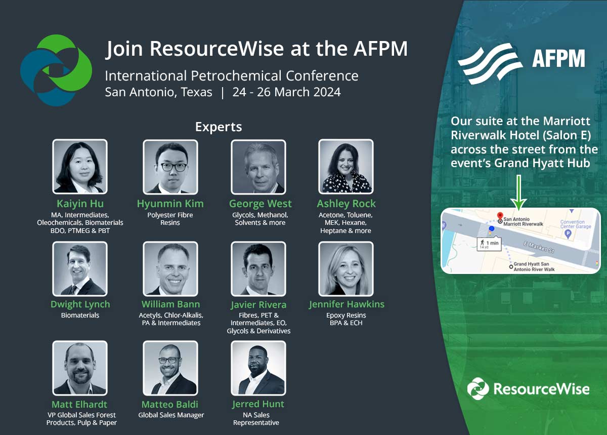 AFPM 2024: Expert team for the International Petrochemical Conference